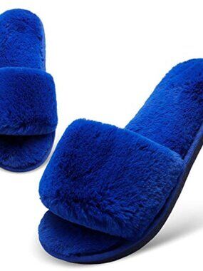 BRAND NEW Women's Royalblue Bedroom Slippers